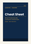 Illinois PSC Free Cheat Sheet — Digital Edition cover (corrected layout)
