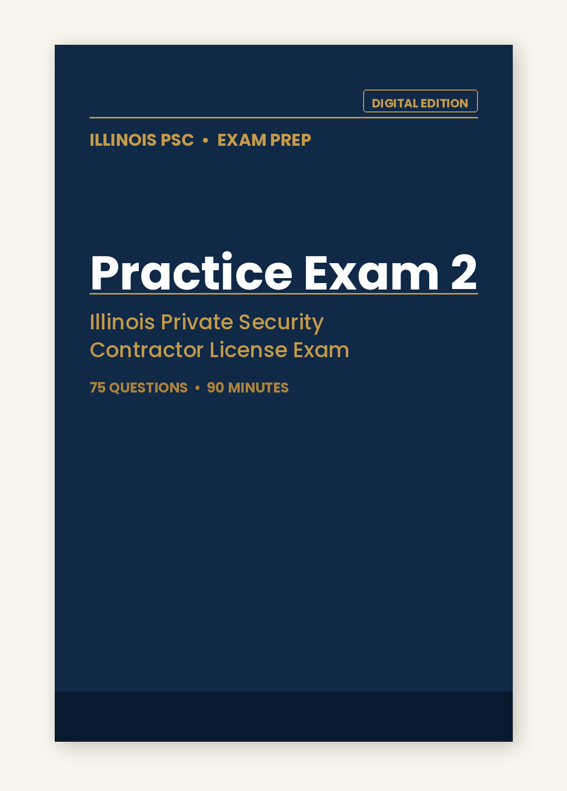 Illinois PSC Practice Exam 2 — Digital Edition cover