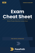 Free: Illinois PD Exam Cheat Sheet (PDF) - Instant Digital Download